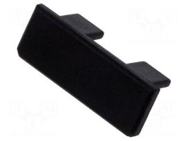 Cap for LED profiles | black | GIZA
