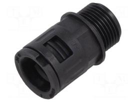 Straight terminal connector | Thread: metric,outside | IP68,IP69