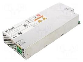 Power supply: switching | for building in | 1000W | 48VDC | 25A | 95%