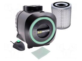 Fume extractor | 297m3/h | 100÷240VAC | 150W | 55dBA | ESD