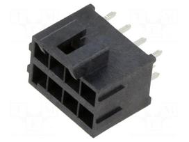 Connector: wire-board | socket | male | PIN: 8 | straight | for cable