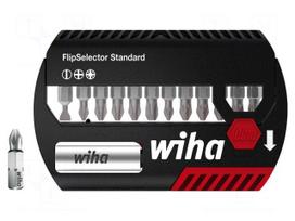 Tools set: screwdriver bits | plastic cassette | Holder: C6,3mm