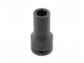 Socket: 6-angles | socket spanner,impact | HEX 41mm | 3/4" | long
