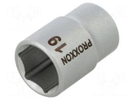 Socket: 6-angles | socket spanner | HEX 19mm | 1/2"