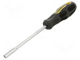 Screwdriver: standard | 6-angles socket | HEX 6mm