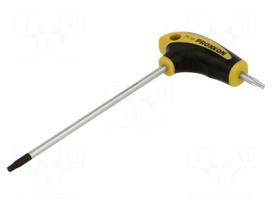 Wrench: Torx® | Overall len: 140mm | Kind of handle: L | Size: TX15