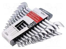 Wrench: flat-set | spanner | 12pcs.