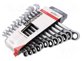 Wrench: combination spanner-set | rattle | 12pcs.