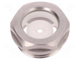 Level indicator | Inspect.hole dia: 24mm | G 1" | stainless steel