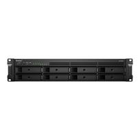 Synology RackStation RS1221RP+ NAS/storage server Rack (2U) Ryzen Embedded V1500B 4GB DDR4 0 TB DiskStation Manager Black