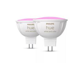 Philips Huebaltie + krāsainie toņi 6.3W 12V MR16 gudrā spuldze 2P EU 929003575302 8719514491649