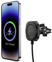 Swissten Magstick Car Holder With Wireless Charger 15W
