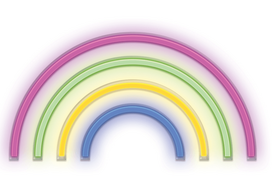 Forever Light FLNE14X RAINBOW Neon LED Sighboard