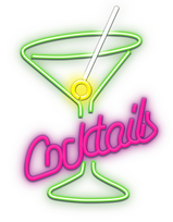 Forever Light FPNE02X COCKTAILS Neon LED Sighboard
