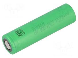 Re-battery: Li-Ion | 18650,MR18650 | 3.6V | 3000mAh | Ø18.35x65.2mm