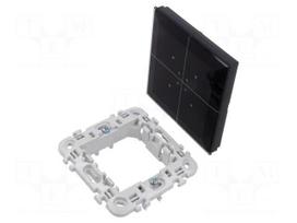 Touch switch | in mounting box | 9÷30VDC | IP50 (from the front)
