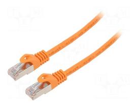 Patch cord | S/FTP | Cat 6a | RJ45 plug,both sides | stranded | Cu | 10m
