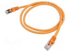 Patch cord | S/FTP | Cat 6a | RJ45 plug,both sides | stranded | Cu | 2m