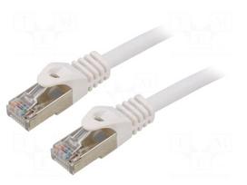 Patch cord | S/FTP | Cat 6a | RJ45 plug,both sides | stranded | Cu | 15m