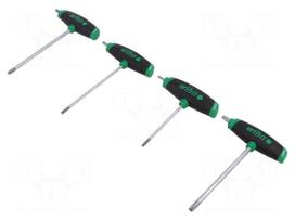 Wrench: Torx®-set | TX10,TX15,TX20,TX25,TX30,TX40 | 6pcs.