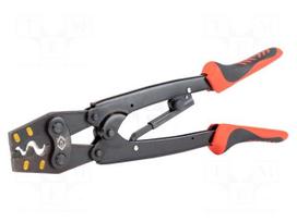 Tool: for crimping | non-insulated terminals | 6÷25mm2