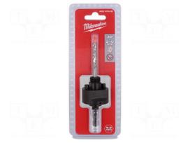 Hole saw adapter | Holder: hexagonal | 9.5mm