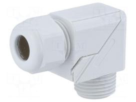 Cable gland | angular | PG29 | IP68 | polyamide | grey | HSK-W