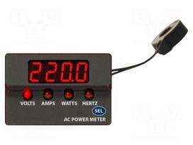 Meter: network parameters | on panel | digital,mounting | LED | ACM20