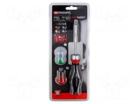 Screwdriver: universal-set | with ratchet | 15pcs.