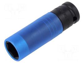 Socket: 6-angles | to wheels,socket spanner,impact | HEX 17mm