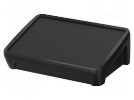 Enclosure: desktop | BoPad | X: 215mm | Y: 150mm | Z: 75.7mm | ABS | black