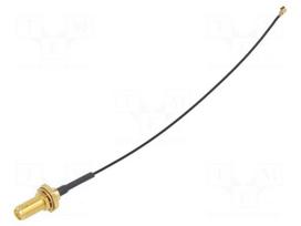 Cable | 0.15m | AMC female,SMA female | angled,straight