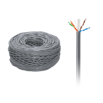 Garso sistemos ir priedai // Akustinės garso sistemos kabelis ir laidas. Garsiakalbio kabelis // Kabel komputerowy miedziany - skrętka UTPCat6e Cabletech