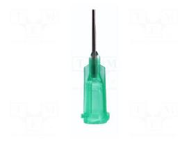 Needle: steel | 1.5" | Size: 18 | straight | Mounting: Luer Lock