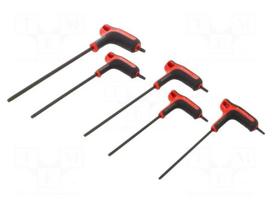 Wrench: Torx®-set | TX10,TX15,TX20,TX25,TX30 | Kind of handle: L