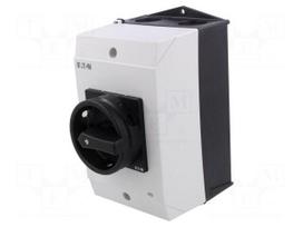 Switch: cam switch | Stabl.pos: 2 | 32A | OFF-ON | in housing | Poles: 3