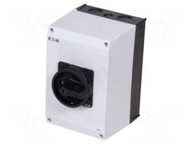 Switch: cam switch | Stabl.pos: 2 | 63A | OFF-ON | in housing | Poles: 6