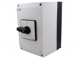 Switch: cam switch | Stabl.pos: 3 | 63A | 2-0-1 | in housing | Poles: 4