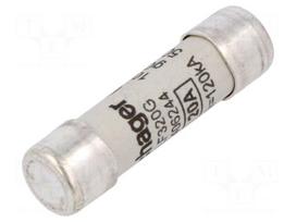 Fuse: fuse | cylindrical,industrial | 20A | 500VAC | gG | 10x38mm