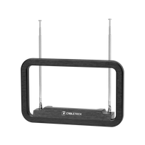 TV ir namų kinas // TV antenos // Antena pokojowa do cyfrowej telewizji naziemnej DVB-T2 Cabletech