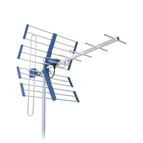 TV ir namų kinas // TV antenos // Antena TV DVB-T/T2 VHF/UHF TT W19 Silver COMBO 5G Protected Telkom Telmor