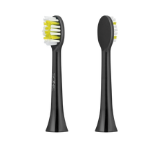 Grožio ir asmens priežiūros priemonės // Personal hygiene products // Główki do szczoteczki TEESA SONIC BLACK soft komplet