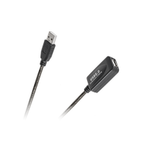 Kompiuterių komponentai ir priedai // PC/USB/LAN kabeliai // Kabel przedłużacz USB aktywny 10m