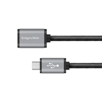Mobilieji telefonai ir priedai // USB adapteriai // Kabel USB - micro USB gniazdo-wtyk 1.0m Kruger&Matz