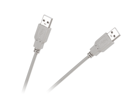 Kompiuterių komponentai ir priedai // PC/USB/LAN kabeliai // Kabel USB typu A wtyk-wtyk 1.8m
