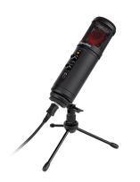 Žaidimų zona | PC | Konsolės | Priedai // Mikrofonai // Mikrofon gamingowy / vlogerowy na USB  Kruger&Matz Warrior GV-100