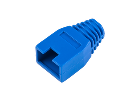 Kompiuterių komponentai ir priedai // PC/USB/LAN kabeliai // Osłona gumowa wtyku 8p8c RJ45 niebieska