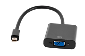 Kompiuterių komponentai ir priedai // PC/USB/LAN kabeliai // Złącze adapter wtyk MINI DISPLAYPORT - gniazdo VGA
