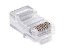 Kompiuterių komponentai ir priedai // PC/USB/LAN kabeliai // Wtyk telefon.  RJ45  8P 8C(drut)