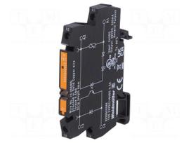 Relay: interface | SPST-NO | Ucntrl: 24VDC | 0.5A | 5÷48VDC | Relay set